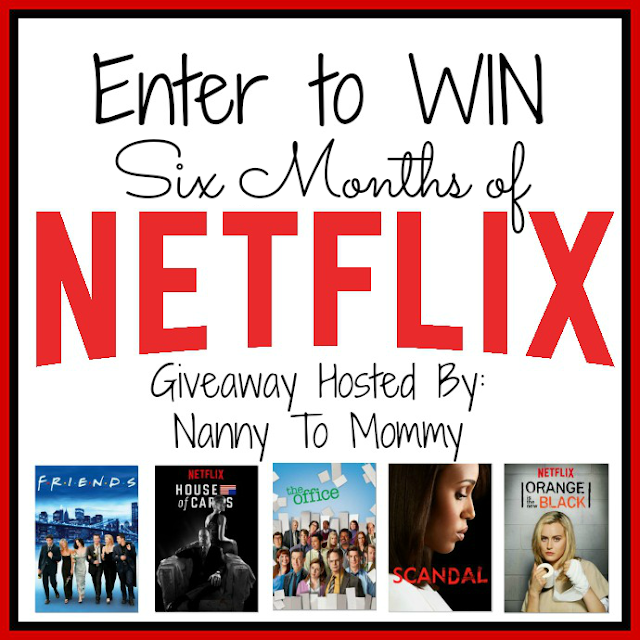 Netflix giveaway hosted by Nanny to Mommy