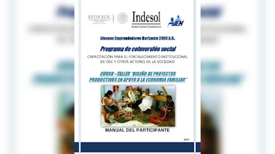 Curso-Taller: Diseñor de proyectos productivos en apoyo a la economía familiar - Jóvenes Emprendedores Horizonte 2000 A.C. [PDF] 