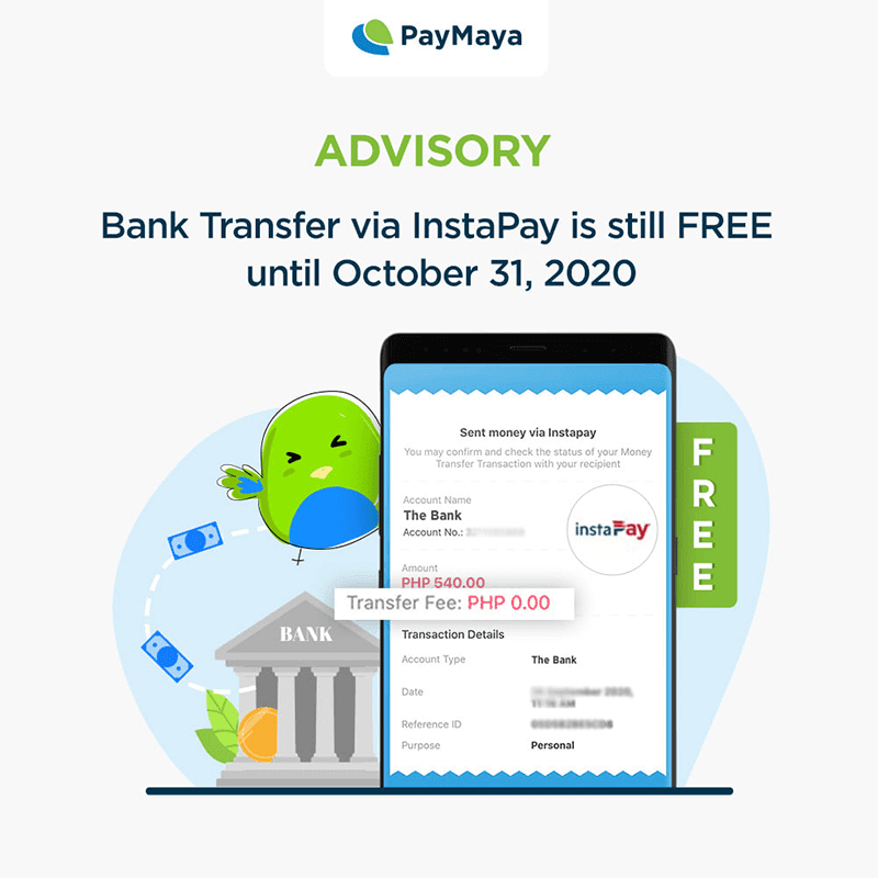 The transaction fee will start on November 1 instead