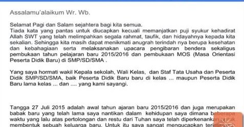 Kumpulan Contoh Pidato Lengkap Yang Baik dan Benar  TEORI 