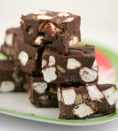 rocky road fudge 1