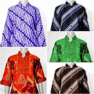 Model baju batik terbaru untuk kerja