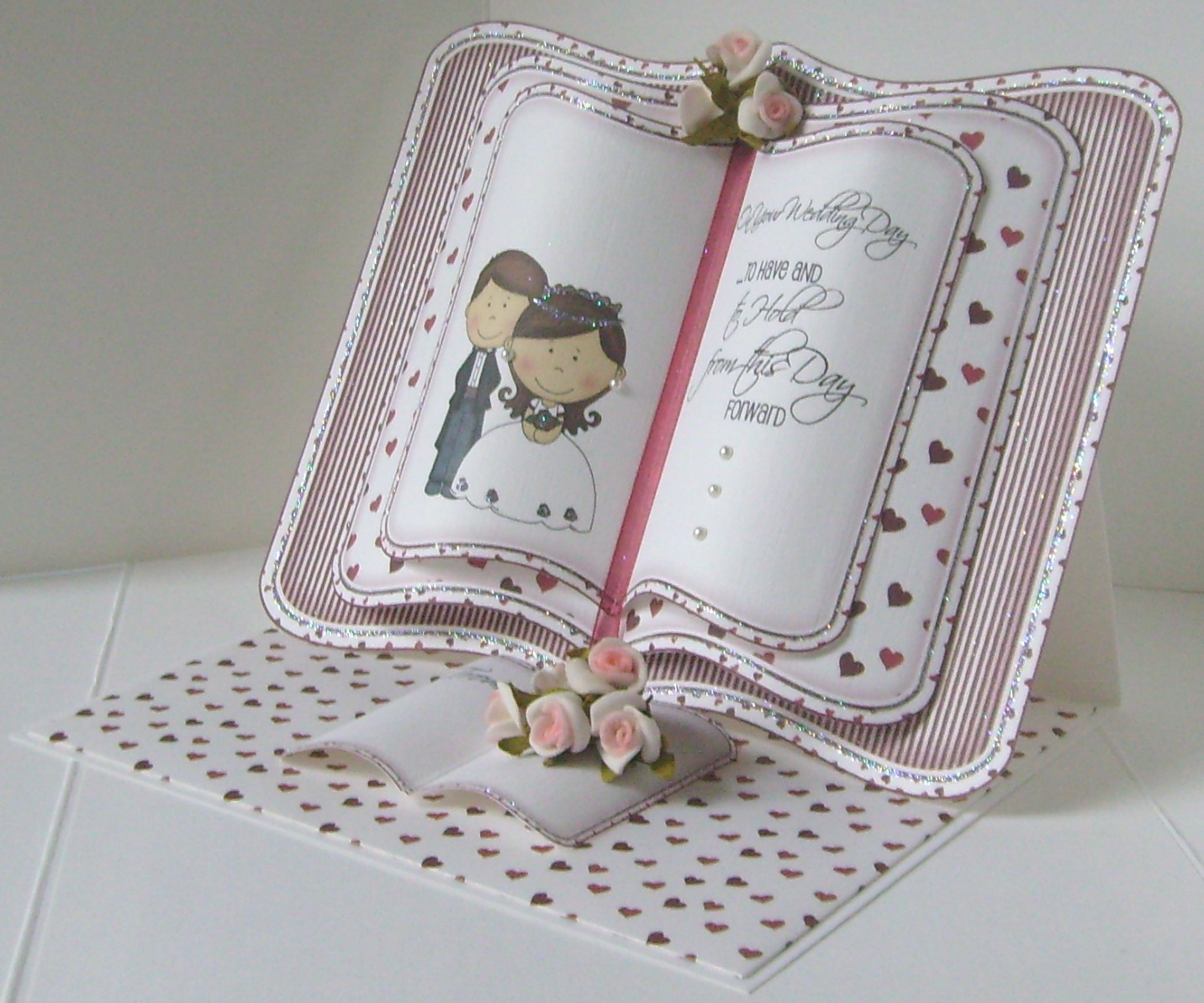 Wedding Book a Easel - Deep