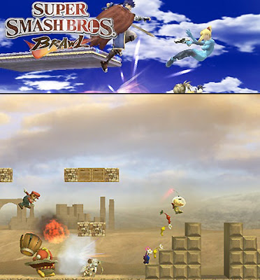 Super smash bros gameplay footage