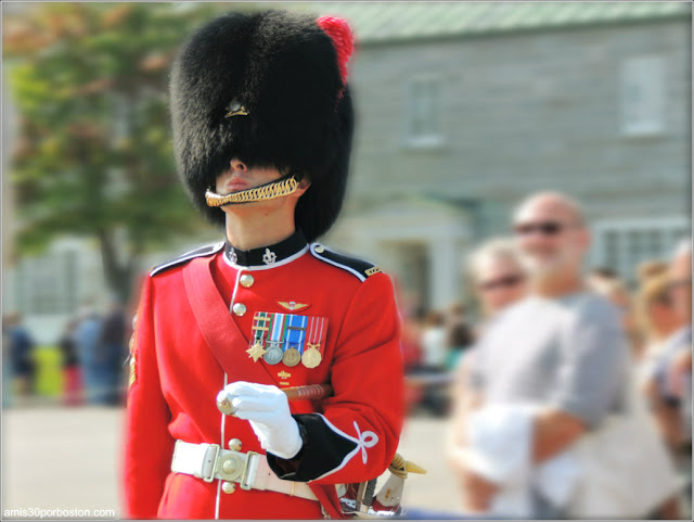 Uniforme de Gala de los Soldados de la Ciudadela de Quebec