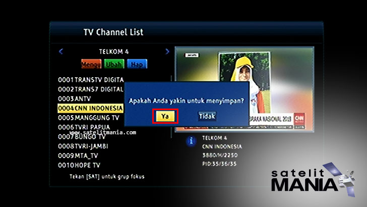 Cara Menghapus Channel di Skybox A1