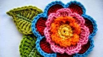 Cómo tejer flor crochet paso a paso