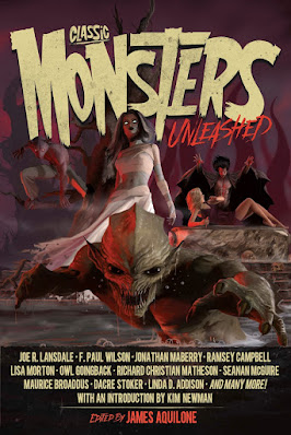 book cover of horror anthology Classic Monsters Unleashed