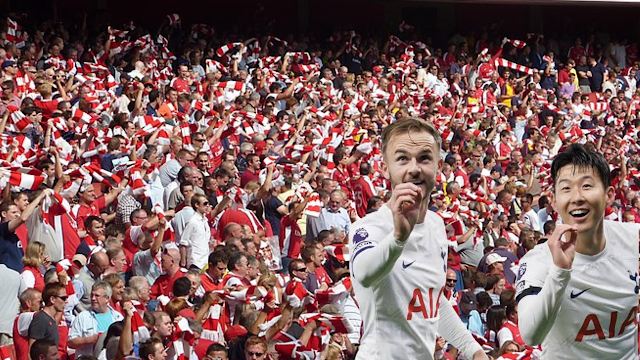 Arsenal Fans will become Tottenham's 'Biggest Fans' this Tuesday 