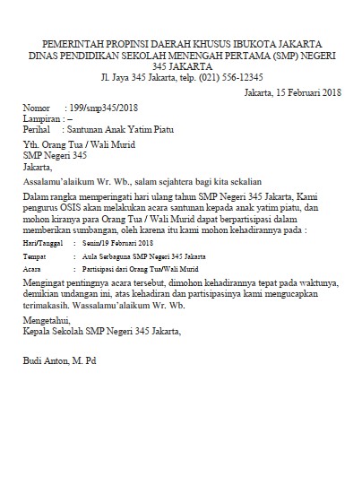 Contoh Surat Dinas PDF (via: suratresmi.id)