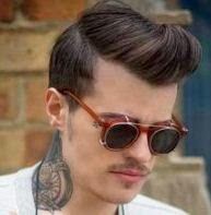 4+ Model potongan gaya rambut rockabilly 