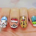 Christmas Characters Nail Art