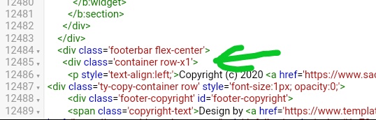 Blogger template से footer credit कैसे हटाऐ ?  Ex : Designed by,Credit by,Crafted by, Template by.Etc..