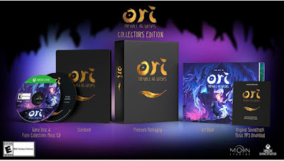 Ori And The Will Of The Wisps Game Cover Xbox One Collectors Edition Box Set