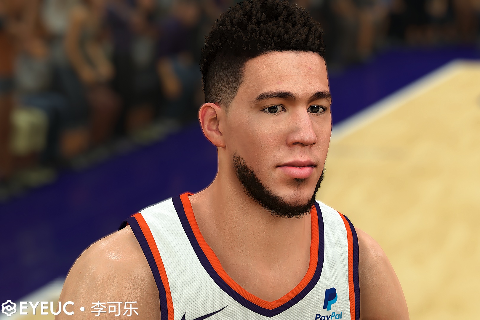 Devin Booker Cyberface And Body Model By Li Cola For 2k21 Nba 2k Updates Roster Update Cyberface Etc