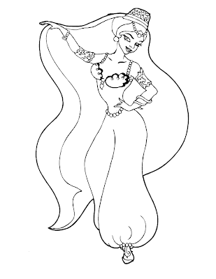 princess coloring pages