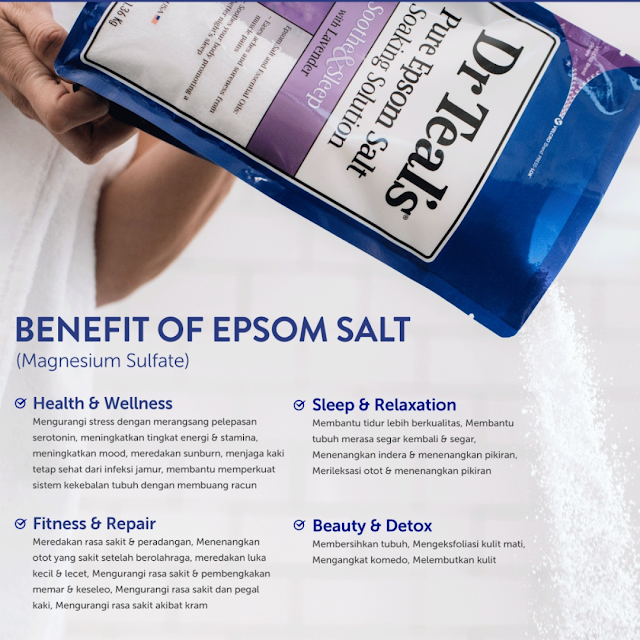 Dr Teal’s Epsom Salt Soaking Solutions