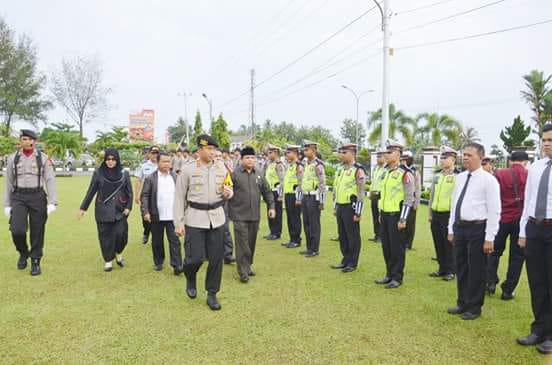 Polres Pariaman Gelar Apel Operasi Terpusat Mantap 2018