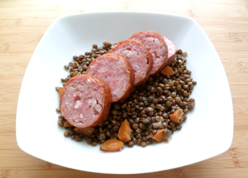 Les Crocs Du Loupinet Saucisse De Morteau Aux Lentilles