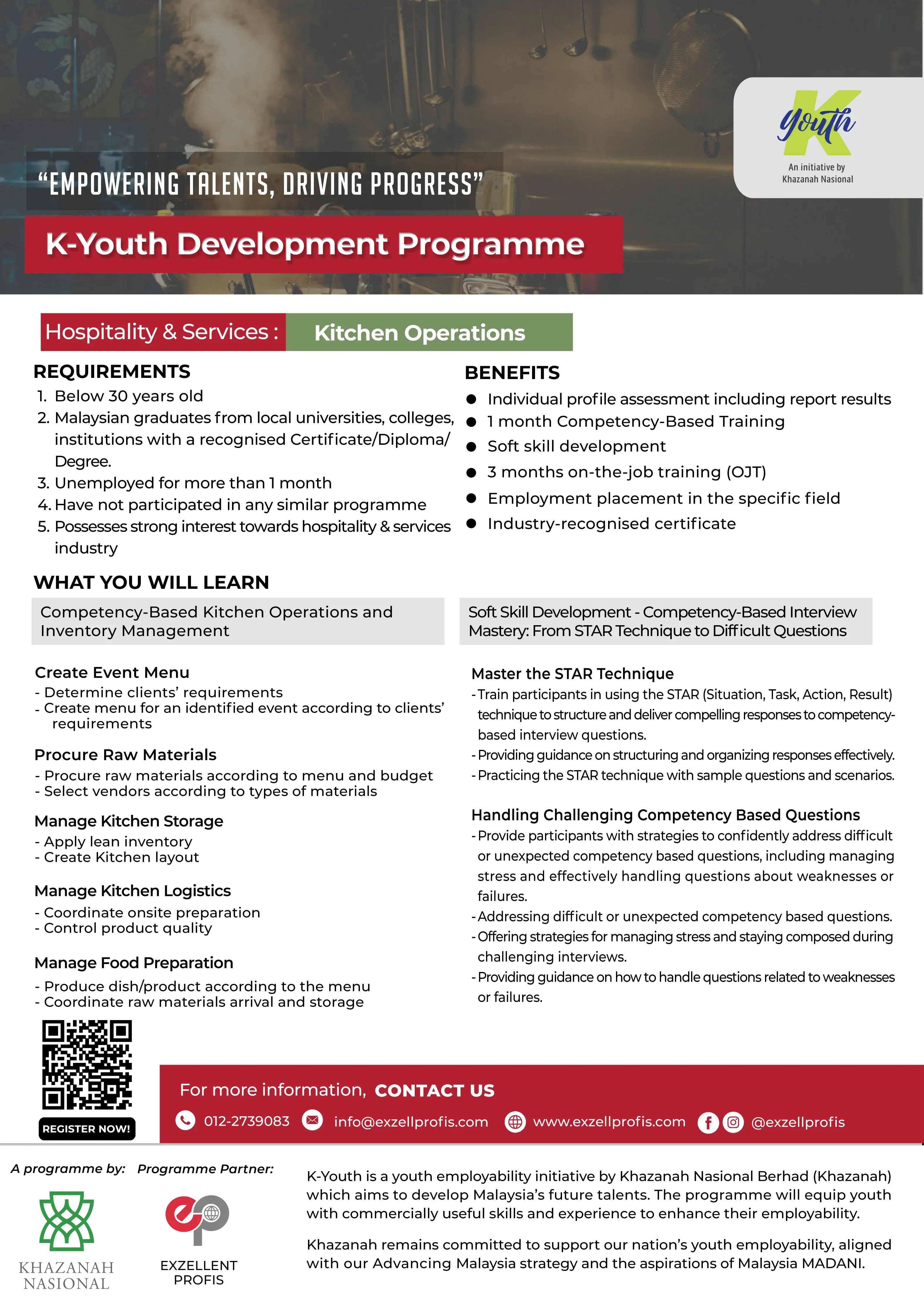 K-Youth Development Program Ezxellent Profis