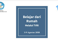 Panduan dan Jadwal Pertanyaan BDR TVRI Tanggal 3 4 5 6 7 8 dan 9 Agustus 2020