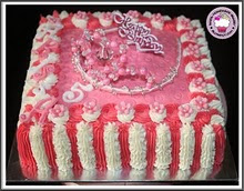crown square cake