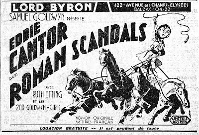 Roman Scandals (1933)  Scandales Romains