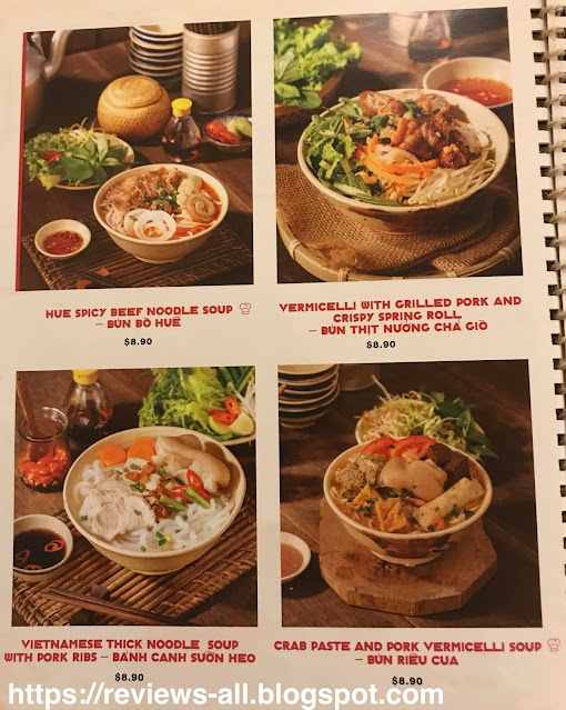 Co Chung Singapore MENU