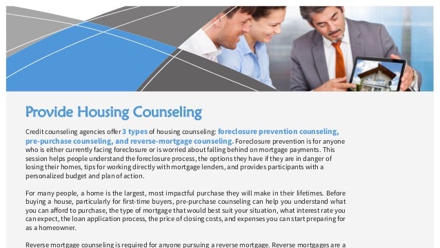 Credit Counseling - Housing And Credit Counseling