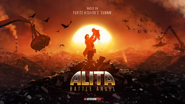 Free Battle Angel Alita Movie wallpaper. 