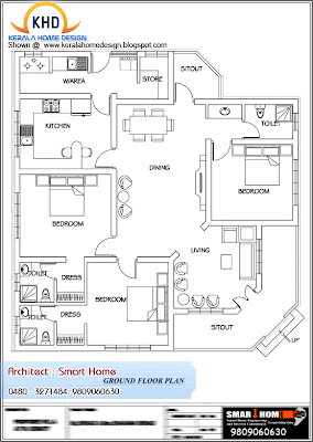 Single Floor House Plan