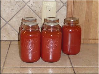 home canned tomato juice