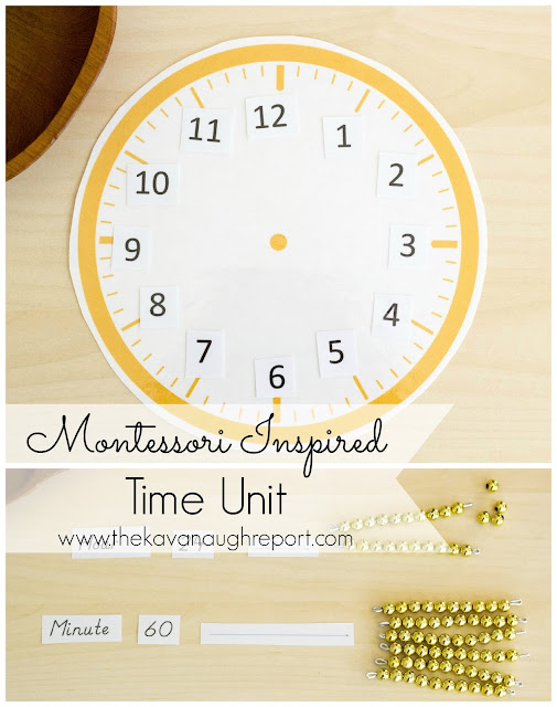 Montessori Inspired Time Theme