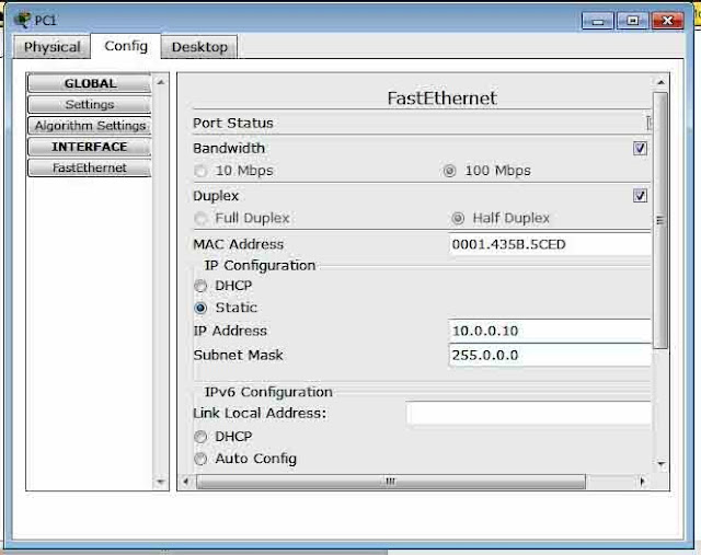 How to Configure Ip address to PC and Routers in Packet Tracer