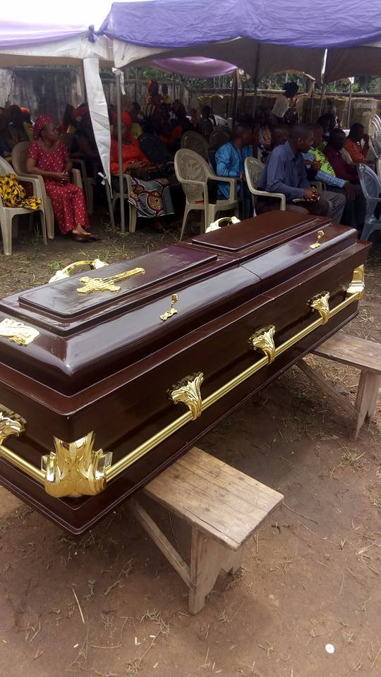 10 year old boy killed by a soldier during the demolition of Eke ukwu market finally laid to rest in his hometown. 