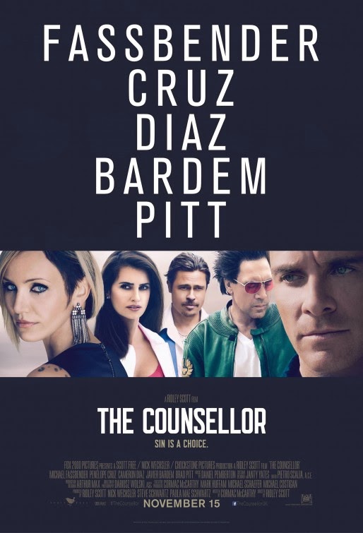 The Counselor movie poster