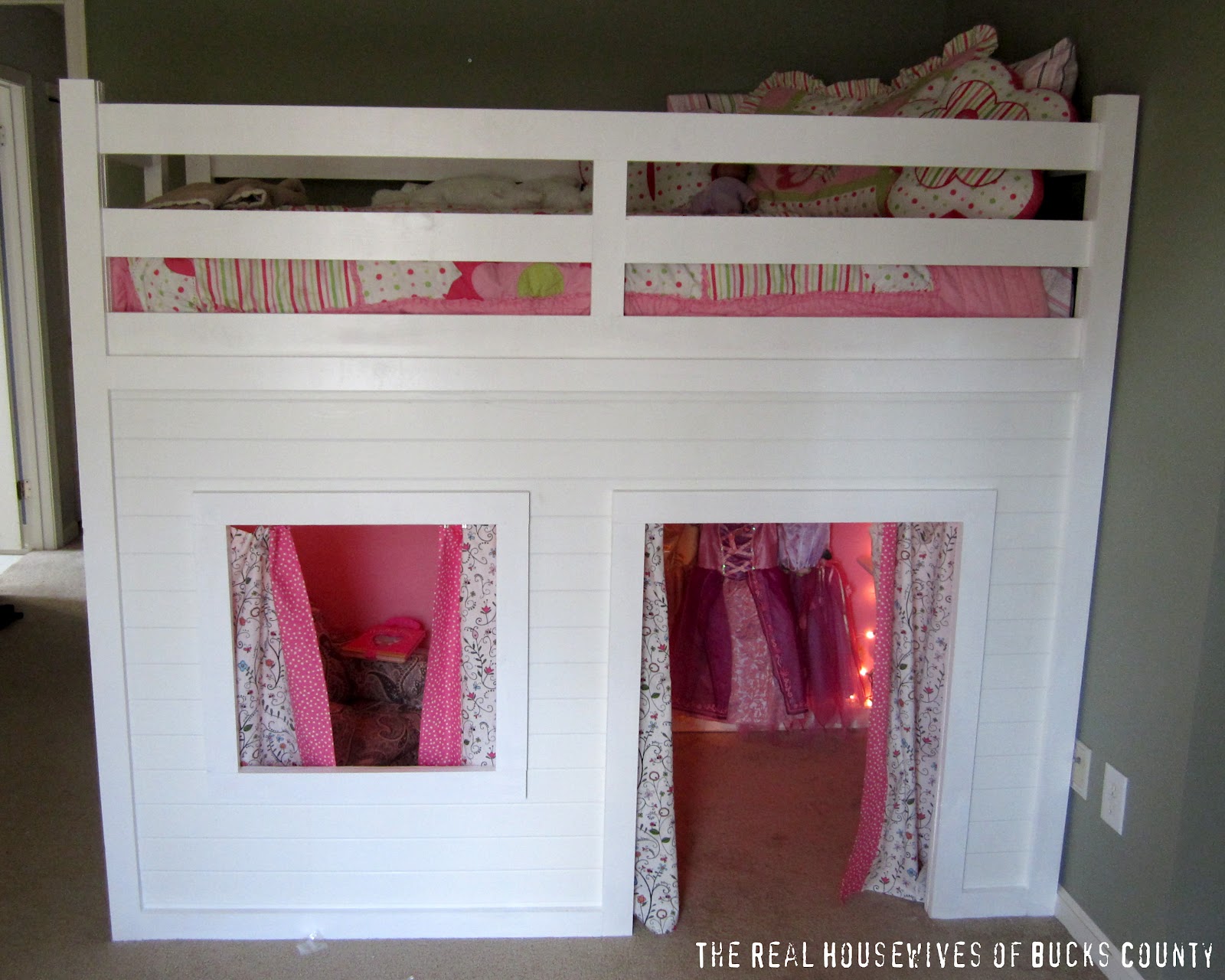 For Little Girls Playhouse Loft Bed Plans