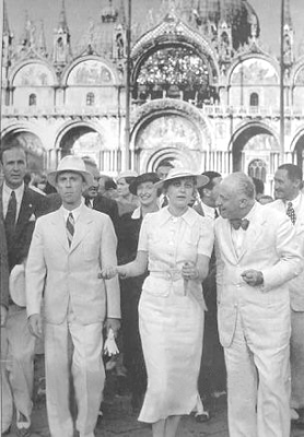 Magda y Joseph Goebbels de vacaciones en Italia