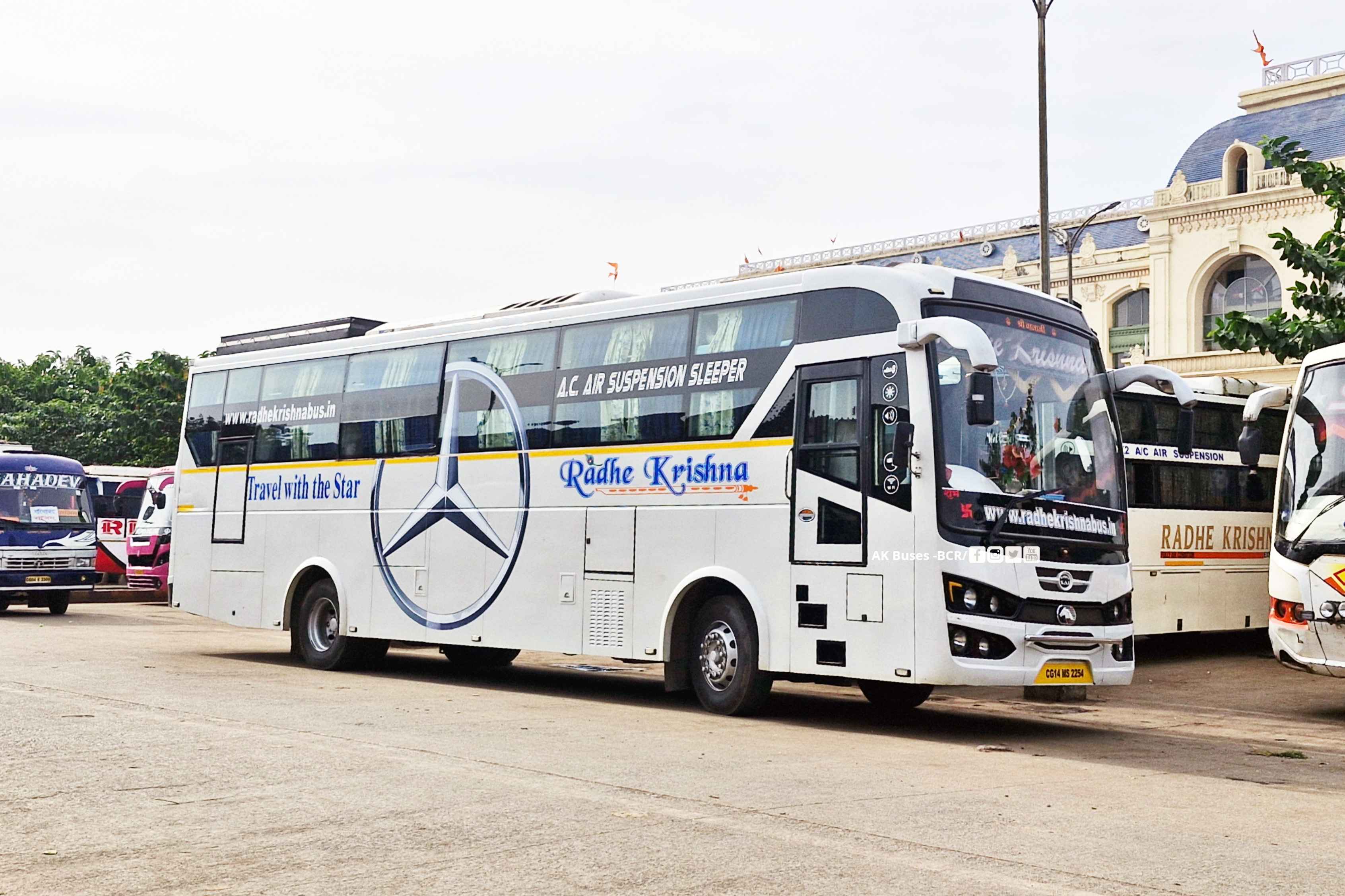 Radhe Krishna Travels New 2x2 AC Sleeper Bus