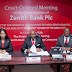 ZENITH BANK POISED FOR GROWTH AS SHAREHOLDERS APPROVE HOLDCO   STRUCTURE 