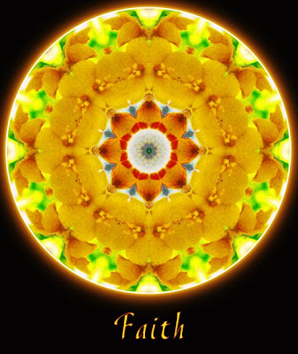 Faith not Fear Mandala Meditation Deck Sue O'Kieffe 2008