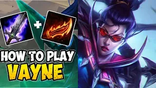 How to play vayne