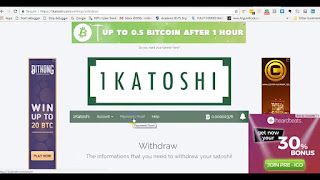 1Katoshi Bitcoin Faucet 