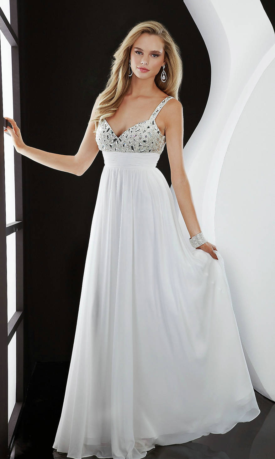 ... elegant prom dresses , long evening dresses , white elegant prom