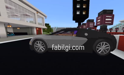 Minecraft PE 1.20 Bugatti Veyron Araba Modu İndir, Tanıtım 2024