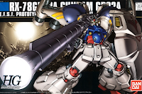 Carátula de la caja del RX-78GP02A Gundam GP02A