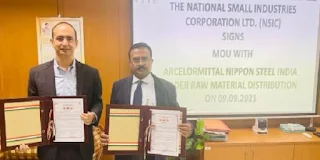 AMNS signed MoU with NSIC