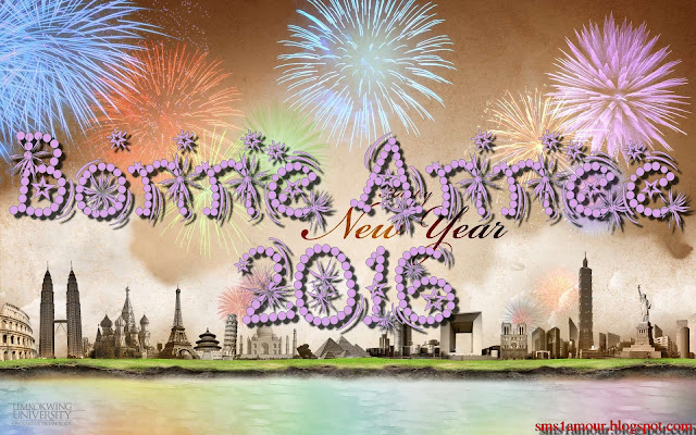 message bonne annee 2016