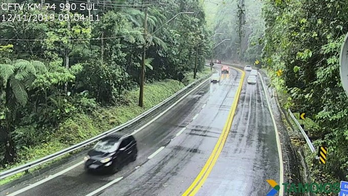 Trecho de Serra da Rodovia dos Tamoios é liberado nesta quarta-feira (5)