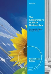 The Entrepreneur's Guide to Business Law, International Edition